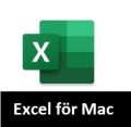 Excel för Mac
